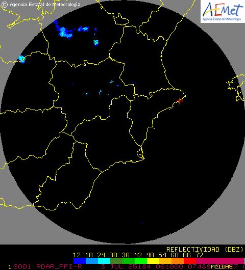 Radar Valencia/Murcia cycle 5