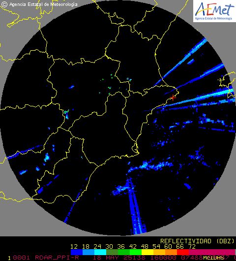 Radar Valencia/Murcia cycle 5