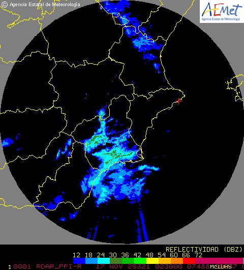 Radar Valencia/Murcia cycle 5