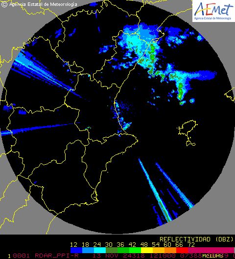 Radar Valencia/Murcia cycle 5