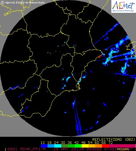 Radar Valencia/Murcia cycle 5