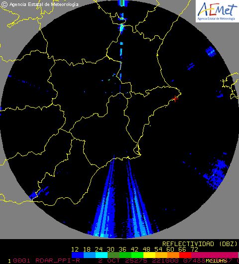 Radar Valencia/Murcia cycle 5