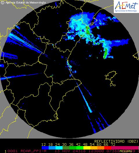 Radar Valencia/Murcia cycle 5