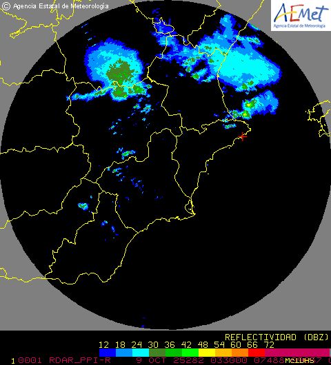 Radar Valencia/Murcia cycle 5