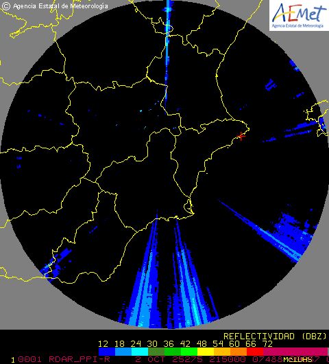 Radar Valencia/Murcia cycle 6