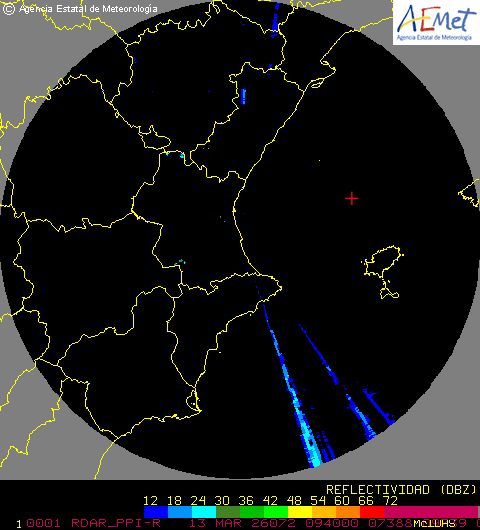 Radar Valencia/Murcia cycle 6