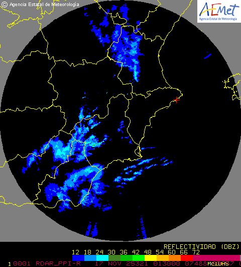 Radar Valencia/Murcia cycle 6