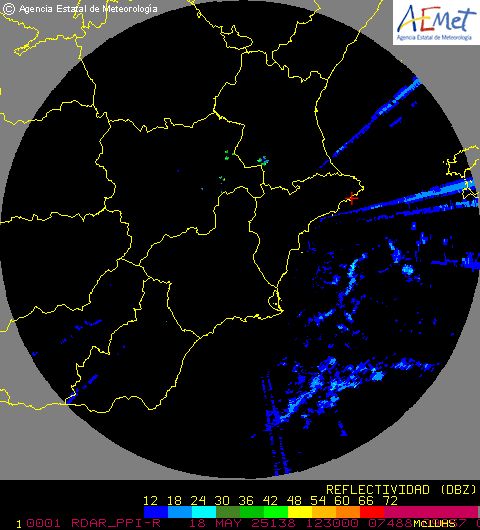 Radar Valencia/Murcia cycle 6