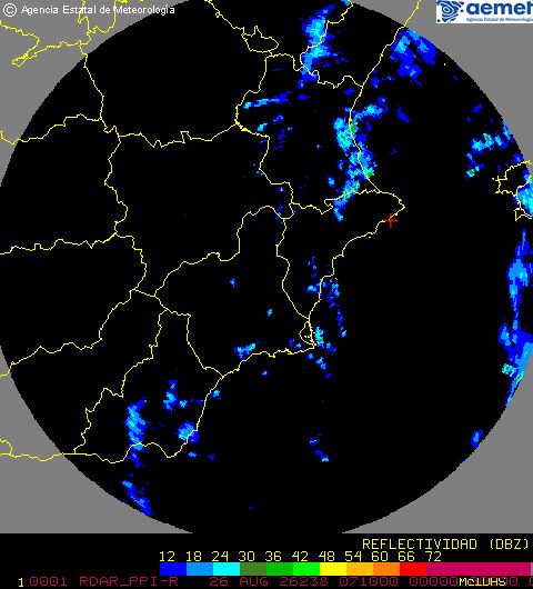 Radar Valencia/Murcia cycle 6