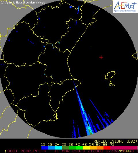 Radar Valencia/Murcia cycle 6
