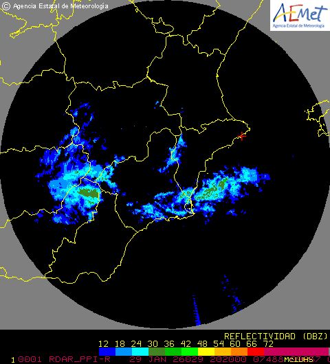 Radar Valencia/Murcia cycle 6
