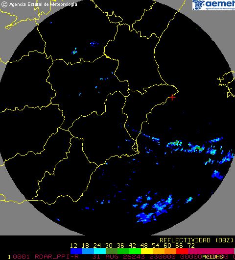 Radar Valencia/Murcia cycle 6