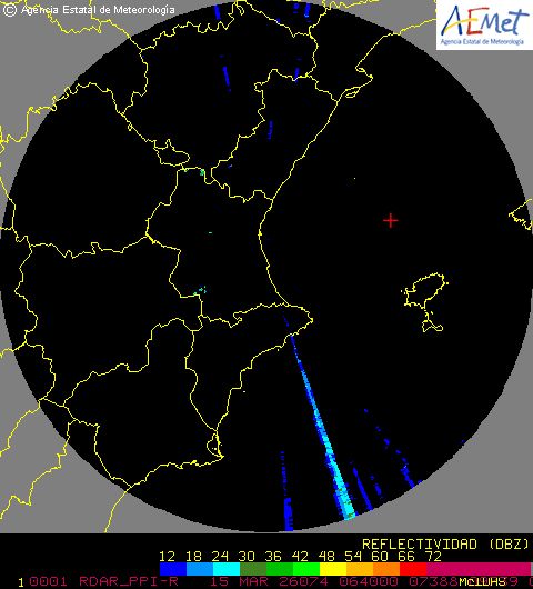 Radar Valencia/Murcia cycle 6