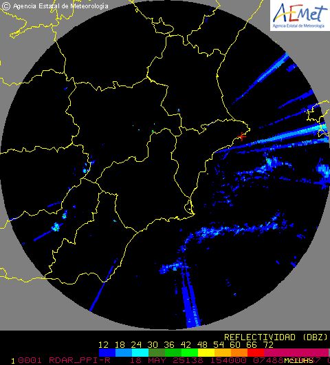 Radar Valencia/Murcia cycle 6