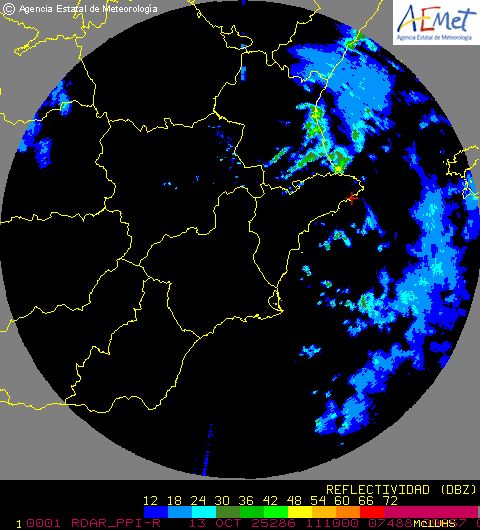 Radar Valencia/Murcia cycle 6