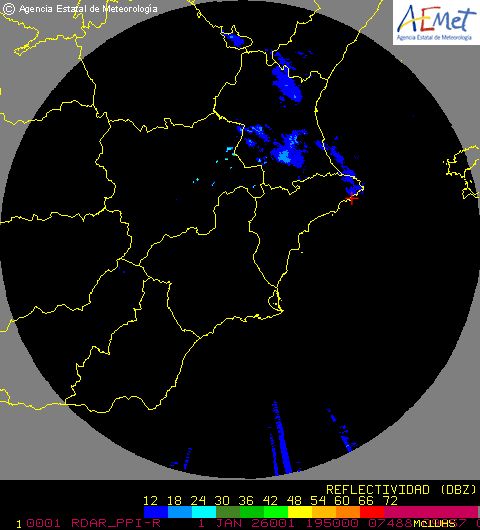Radar Valencia/Murcia cycle 6