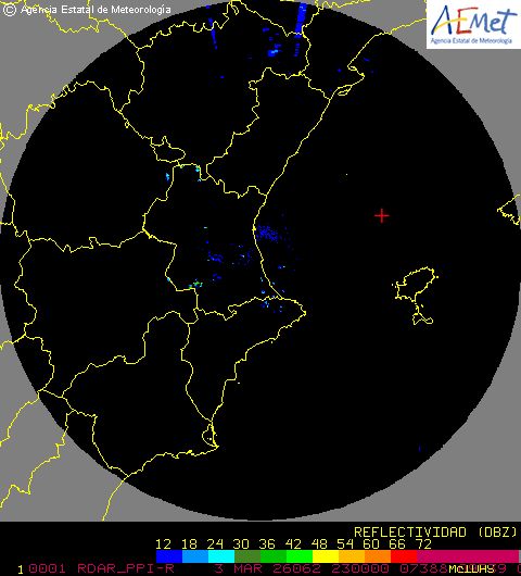 Radar Valencia/Murcia cycle 6