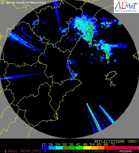 Radar Valencia/Murcia cycle 6