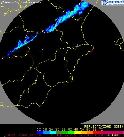 Radar Valencia/Murcia cycle 6