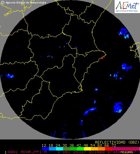Radar Valencia/Murcia cycle 6