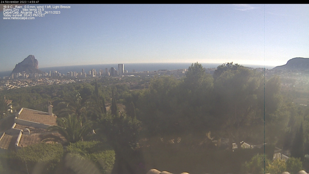 Web Cam History Image - 1430