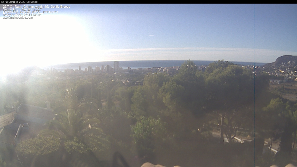 Web Cam History Image - 1480