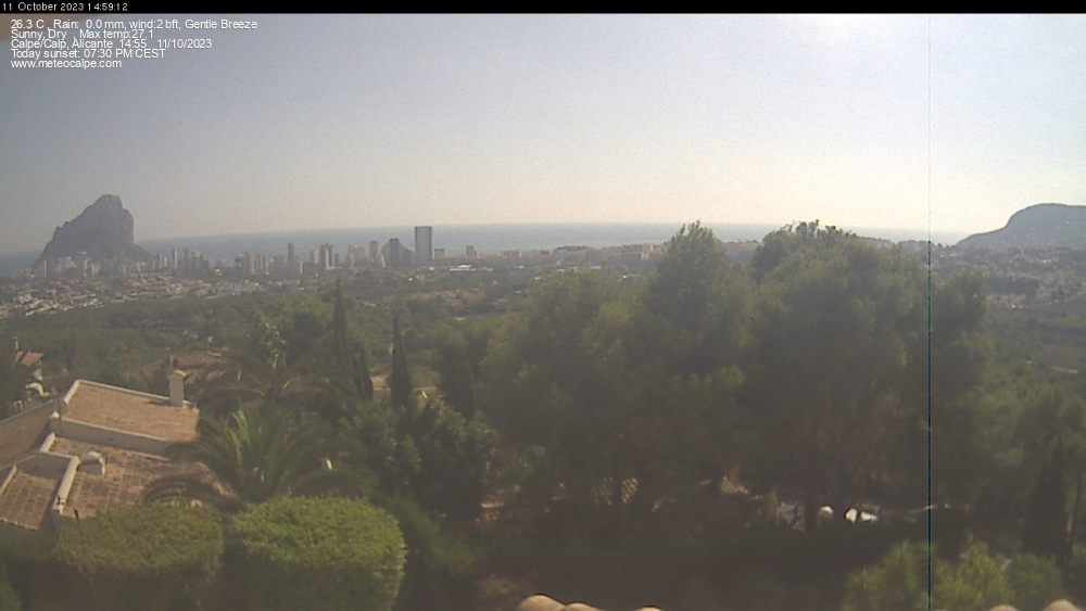 Web Cam History Image - 1606