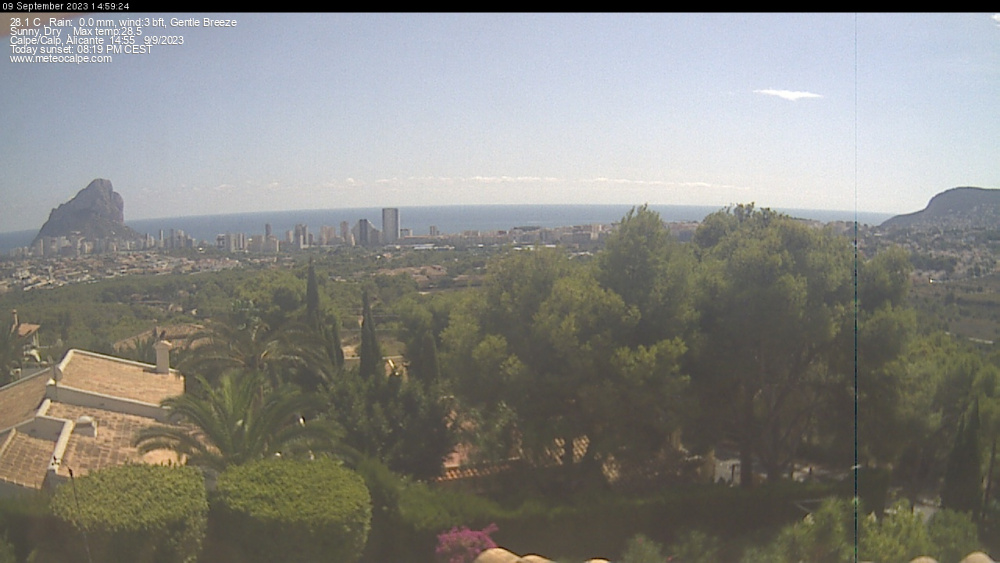 Web Cam History Image - 1734