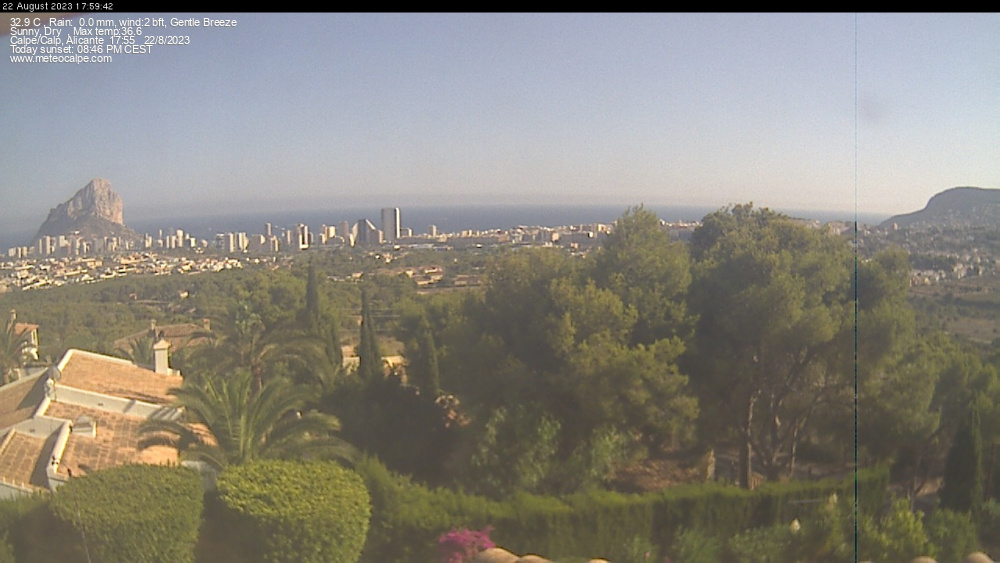 Web Cam History Image - 1805