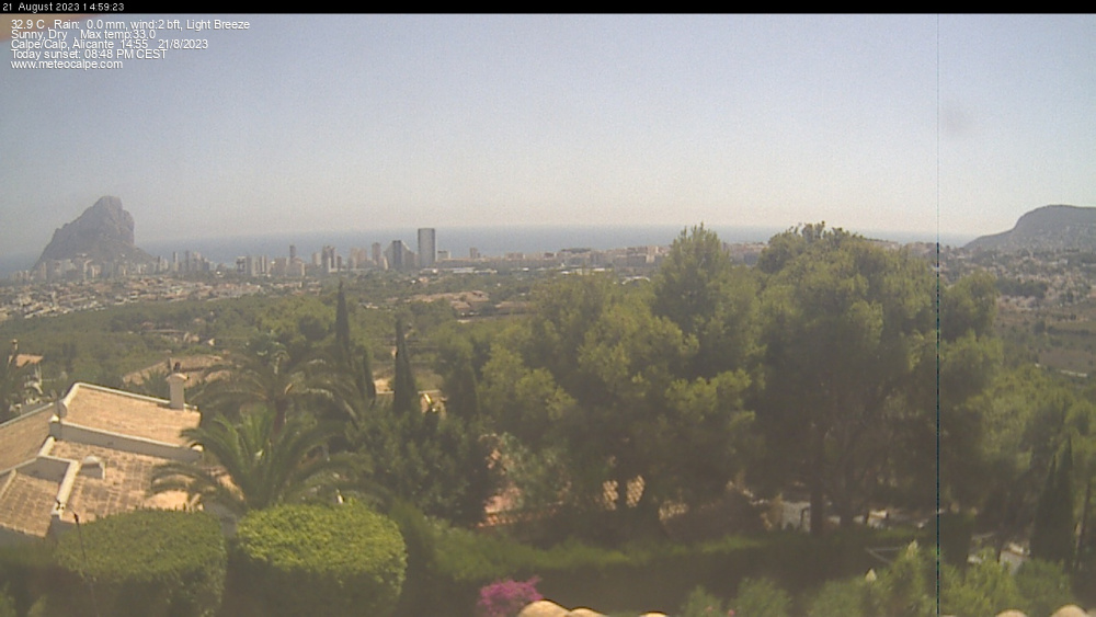 Web Cam History Image - 1810