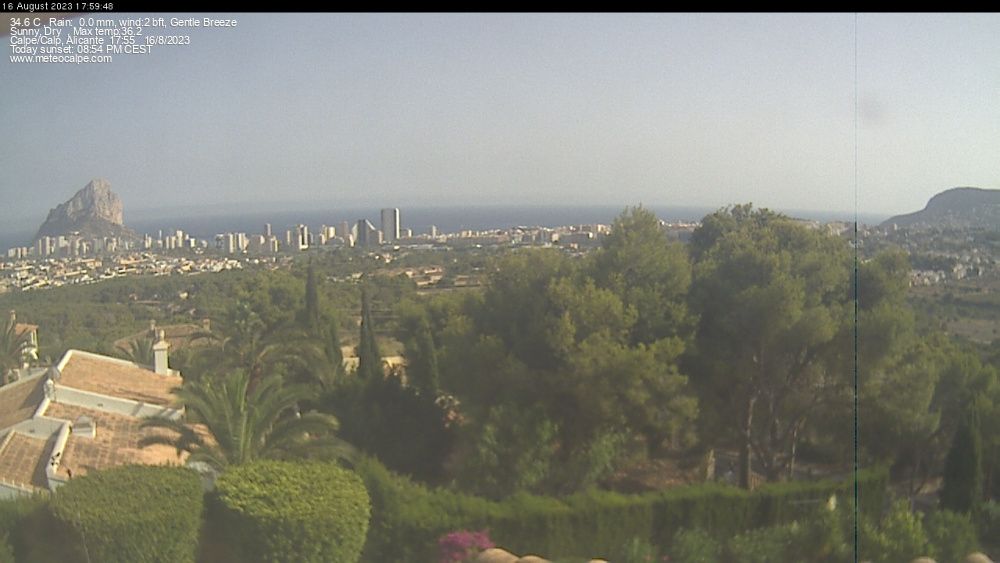 Web Cam History Image - 1829